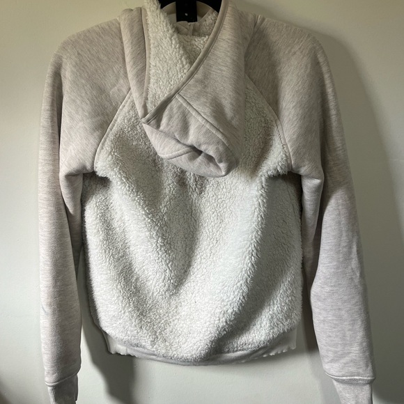 Athleta Girl Fuzzy Jacket Sz XL (14) - Picture 4 of 8